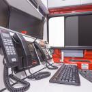 EDV-Arbeitspl&auml;tze im Einsatzleitwagen Hattersheim