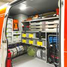 Kleineinsatzfahrzeug KEF: Ger&auml;teraum