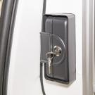 Notarzteinsatzfahrzeug NEF VW Transporter Ger&auml;teraum Schloss
