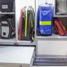 Notarzteinsatzfahrzeug NEF VW Transporter Ger&auml;teraum