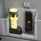 Funkger&auml;tehalterung in der T&uuml;reinbauhalterung