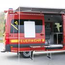 Whiteboard bereit f&uuml;r die Einsatzplanung