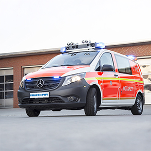 NEF Notarzteinsatzfahrzeug MB Vito NEF Notarzteinsatzfahrzeug Mercedes-Benz Vito